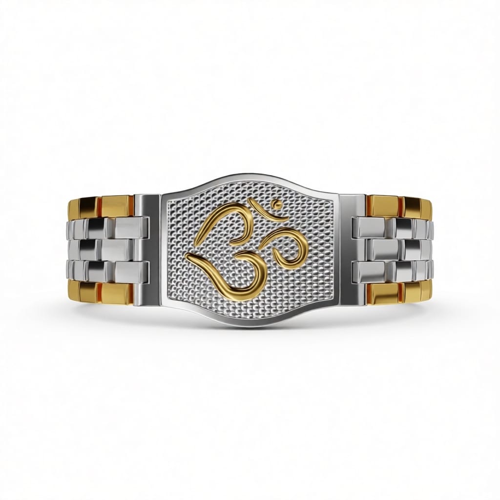 Personalised Om Bracelet