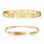 Personalised Stark Couple Bracelets
