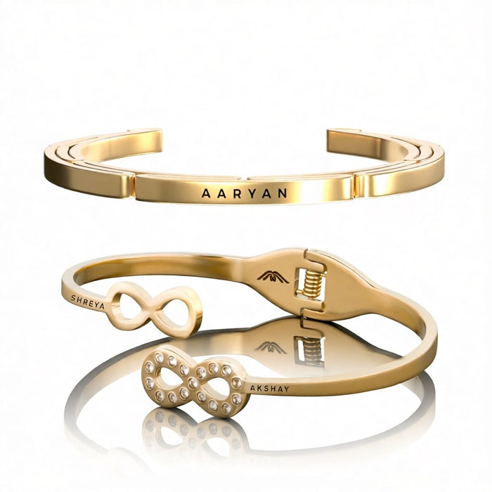 Personalised Zeus Couple Bracelets