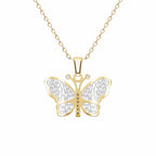 Personalised Butterfly Pendant