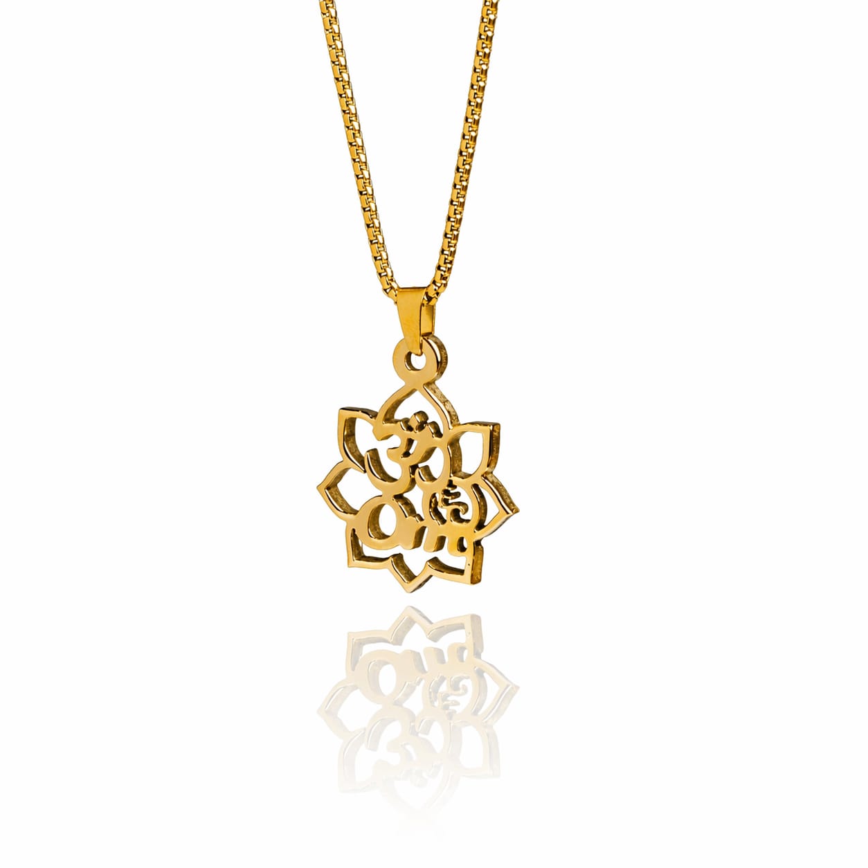 Om Lotus Pendant – The Symbol of Divine Awakening