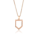 Shape of Shield Pendant