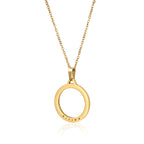 Shape of Ring Pendant