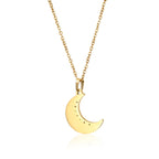Shape of Moon Pendant
