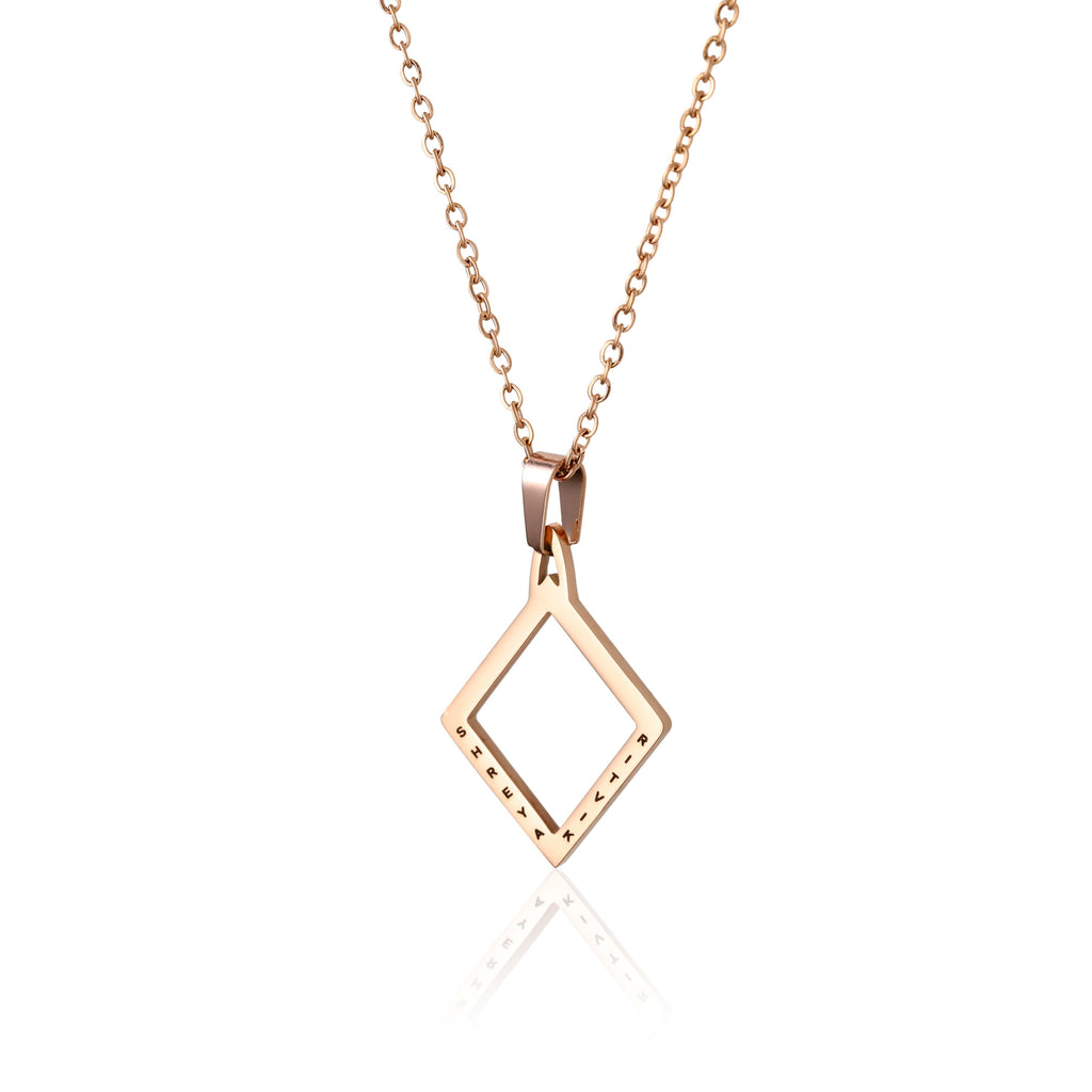 Shape of Diamond Pendant