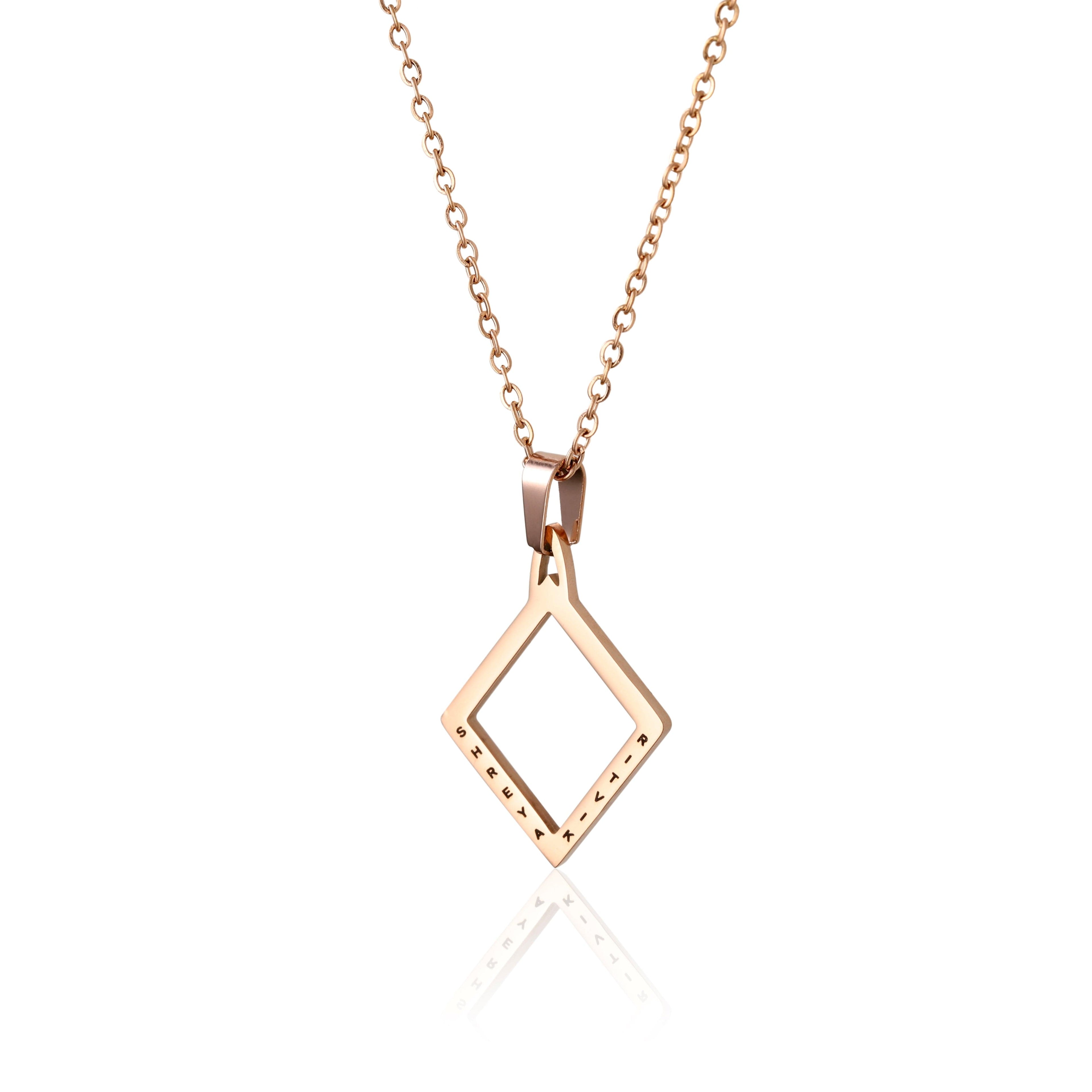 Shape of Diamond Pendant