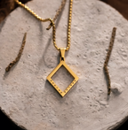 Personalised Diamond Locket for Men