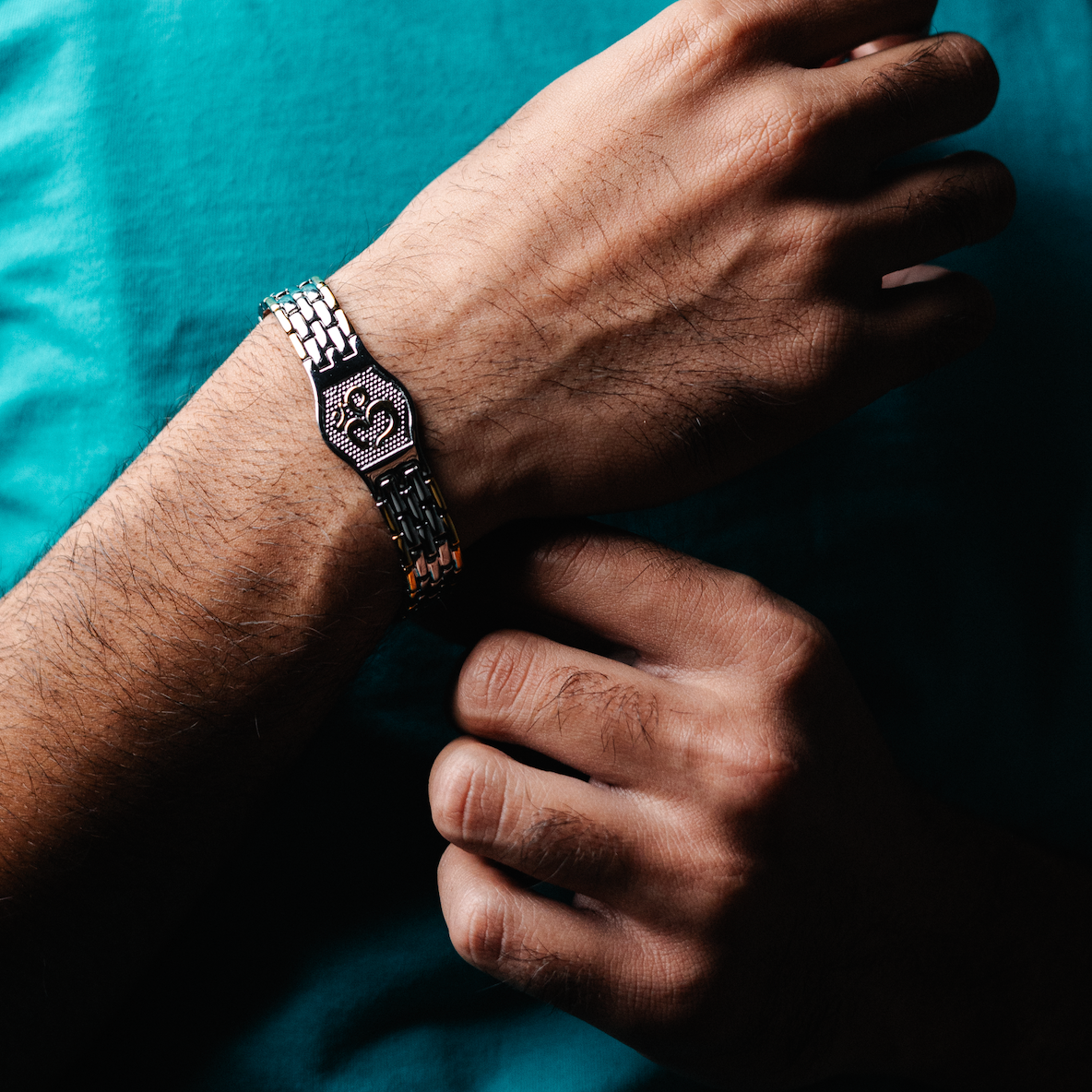 Personalised Om Bracelet