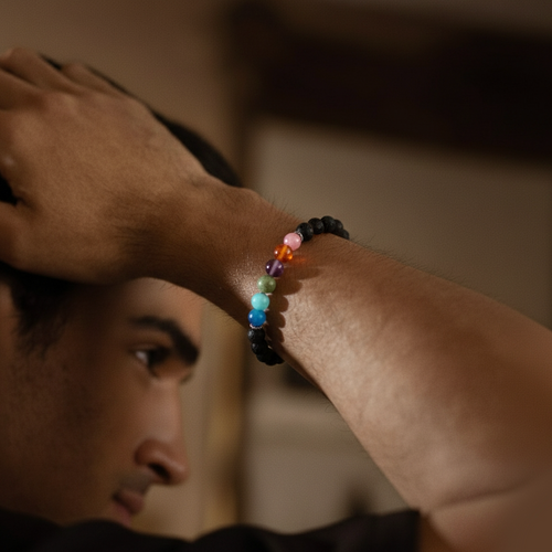 7 CHAKRA ENERGY ALIGNMENT BRACELET (PERSONALISED)