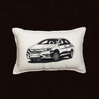 Personalised Number Plate Car Cushion Cover