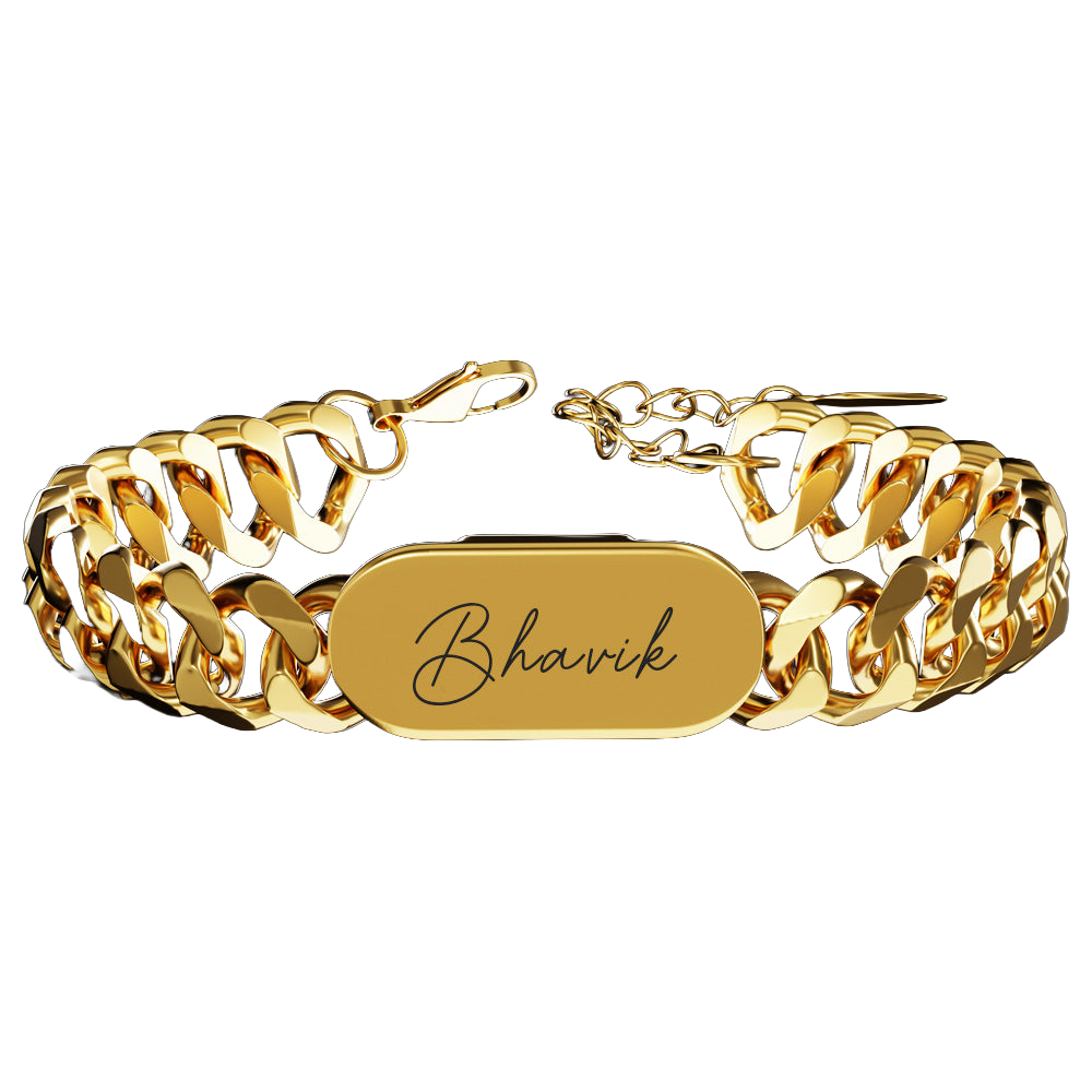 Personalised Cuban Bracelet