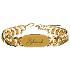 Personalised Cuban Bracelet