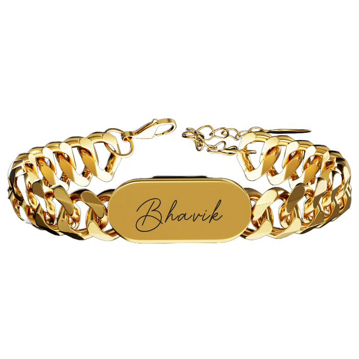 Personalised Cuban Bracelet