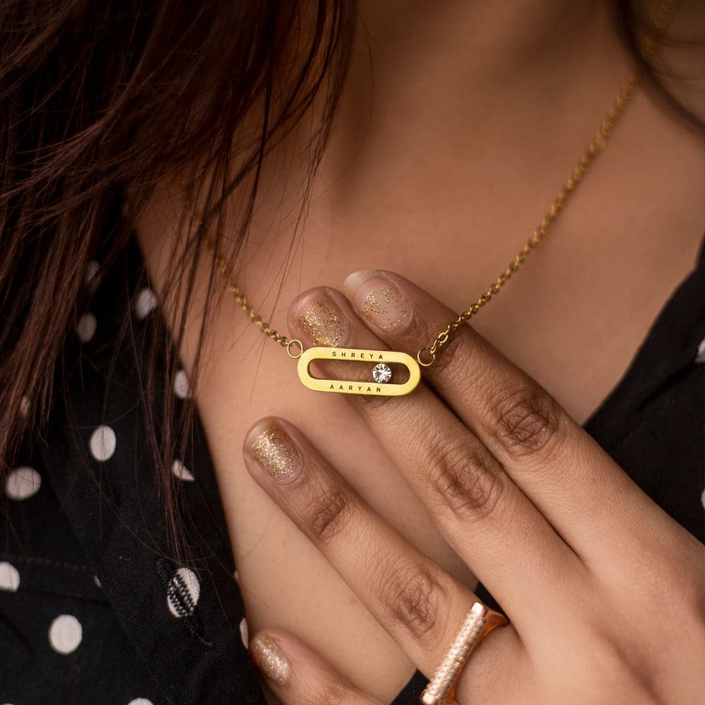 double name pendant