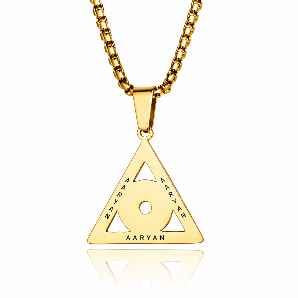 Personalised Evil Eye Locket for Men