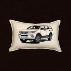 Personalised Number Plate Car Cushion Cover