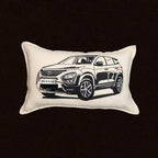 Personalised Number Plate Car Cushion Cover