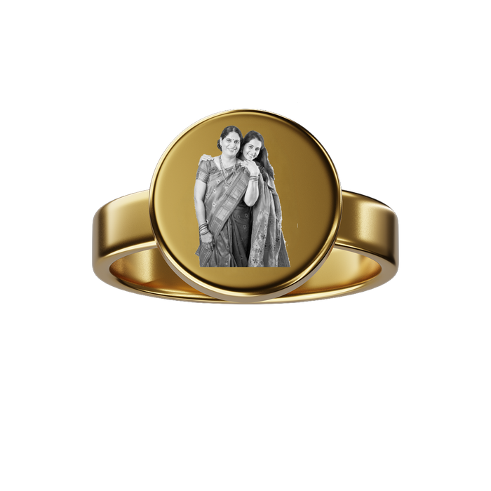 Personalised Photo Ring