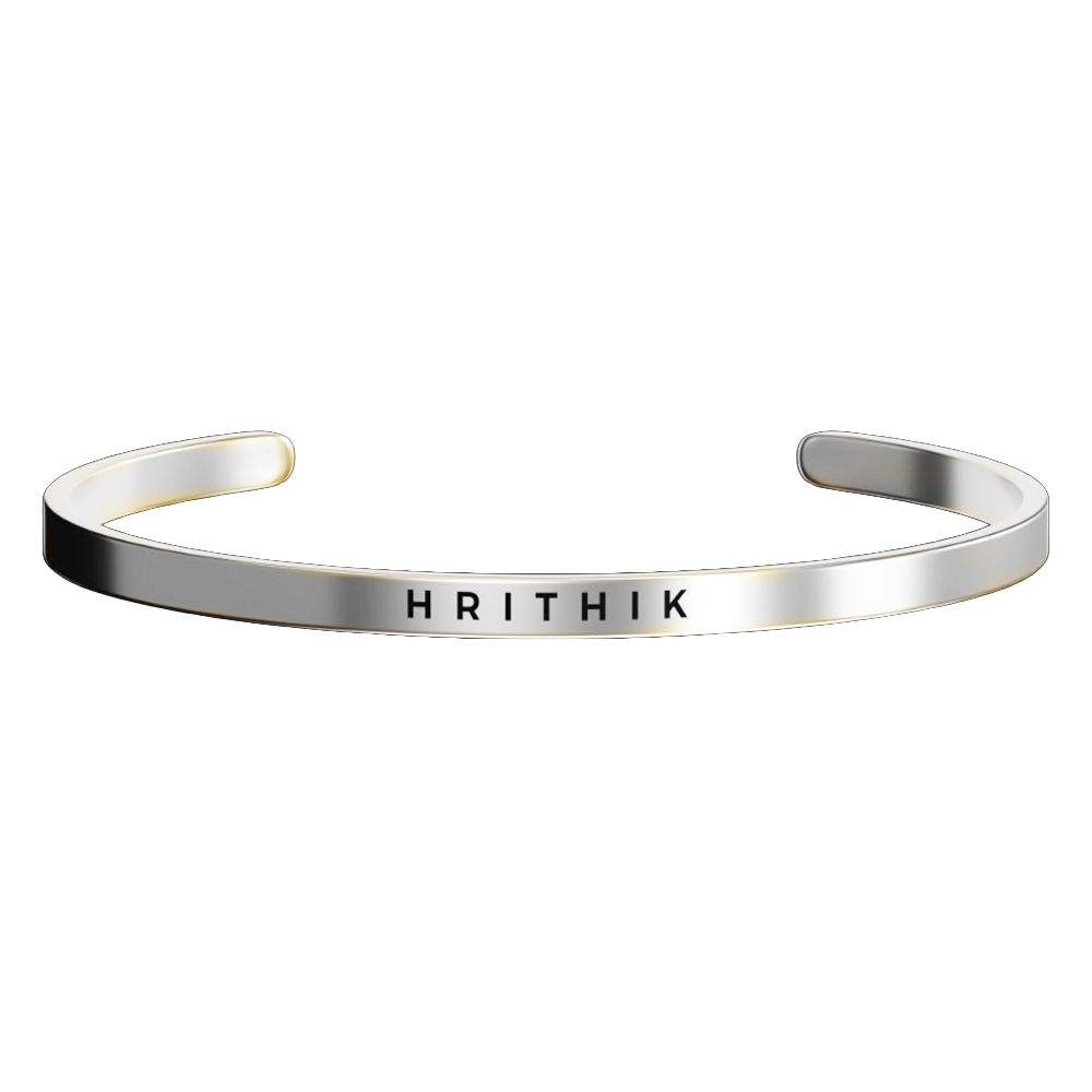Personalised Silver Bracelet