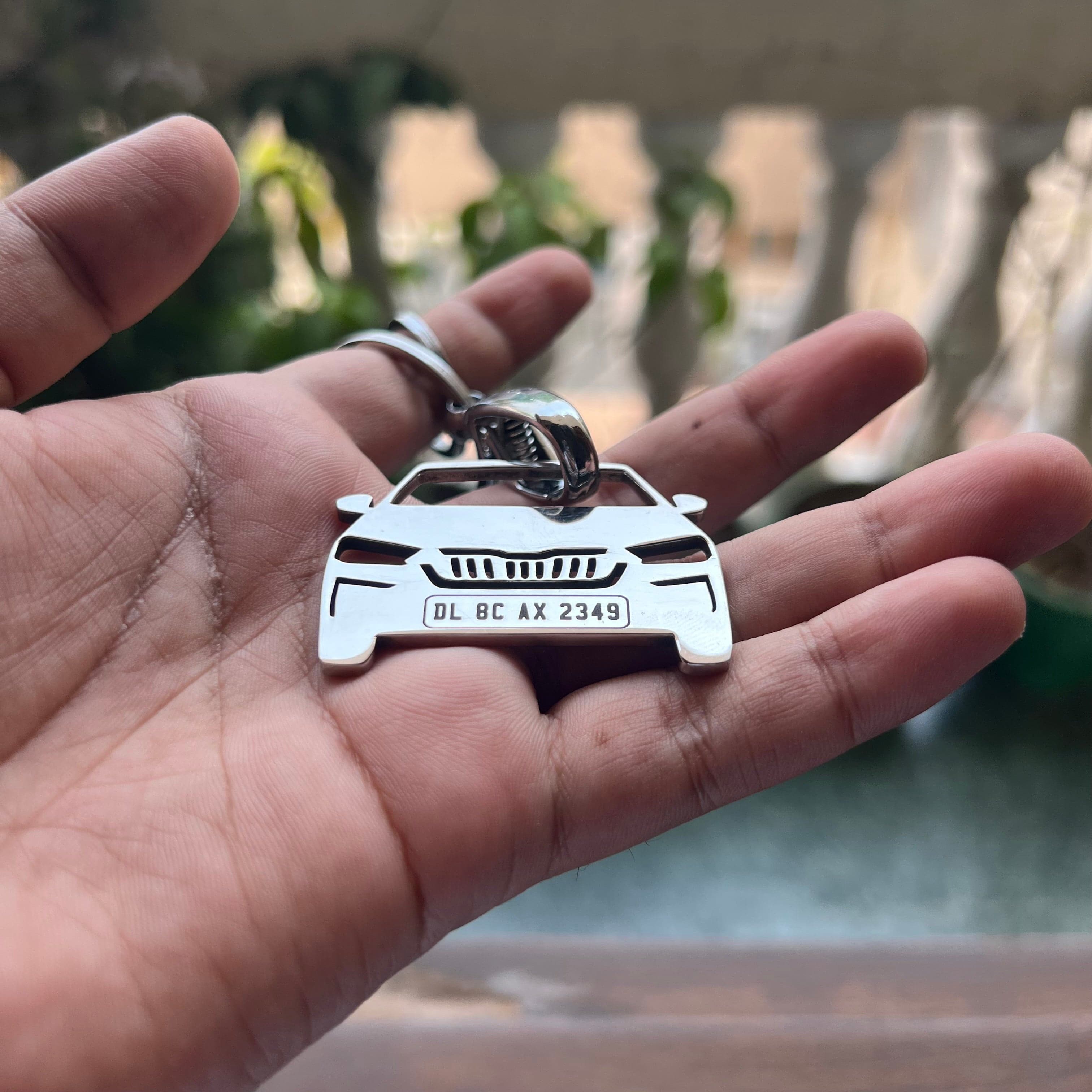 Skoda Salvia Car Keychain