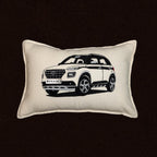 Personalised Number Plate Car Cushion Cover