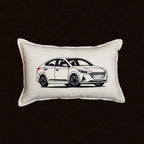 Personalised Number Plate Car Cushion Cover